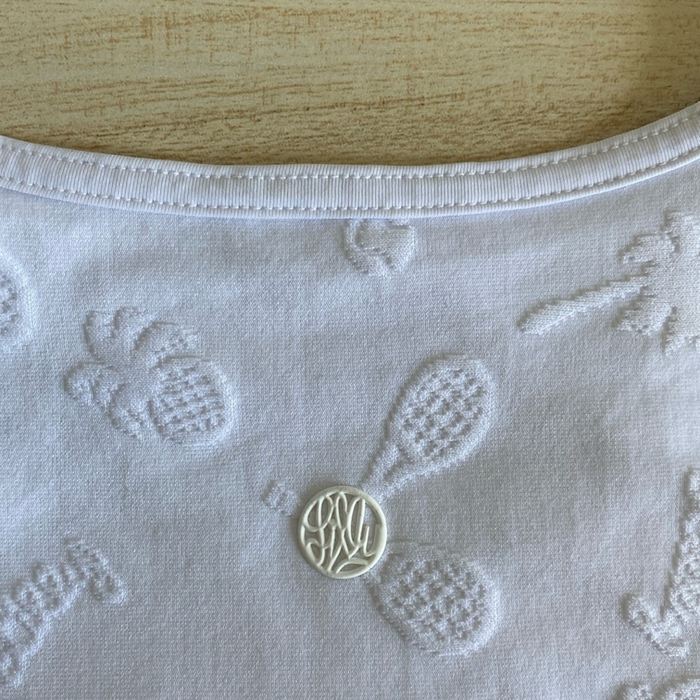 SOLD Lilly Pulitzer Luxletic Tennis Dress Delphina Jacquard Resort Match Size XL - Picture 15 of 16